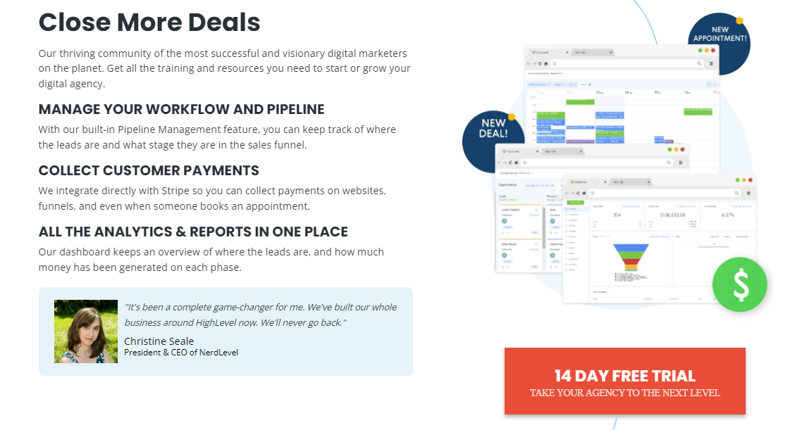 GoHighLevel Landing Pages
